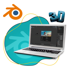 Blender - КИБЕРшкола программирования для детей, компьютерные курсы для школьников, начинающих и подростков - KIBERone г. Верхняя Пышма