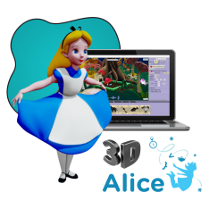 Alice 3d - КИБЕРшкола программирования для детей, компьютерные курсы для школьников, начинающих и подростков - KIBERone г. Верхняя Пышма