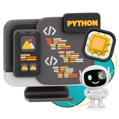 Мой первый сайт с мозгами: Python + AI - КИБЕРшкола программирования для детей, компьютерные курсы для школьников, начинающих и подростков - KIBERone г. Верхняя Пышма