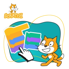 Scratch. Продвинутый уровень – создаём игры, как маленькие разработчики! - КИБЕРшкола программирования для детей, компьютерные курсы для школьников, начинающих и подростков - KIBERone г. Верхняя Пышма