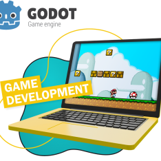 Godot.  Основа создания легендарных игр - КИБЕРшкола программирования для детей, компьютерные курсы для школьников, начинающих и подростков - KIBERone г. Верхняя Пышма