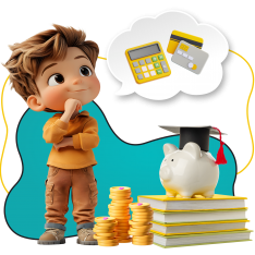 Финансовый интеллект вместе KIBERone - КИБЕРшкола программирования для детей, компьютерные курсы для школьников, начинающих и подростков - KIBERone г. Верхняя Пышма