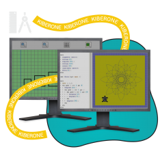Исполнители чертежник и черепашка - КИБЕРшкола программирования для детей, компьютерные курсы для школьников, начинающих и подростков - KIBERone г. Верхняя Пышма