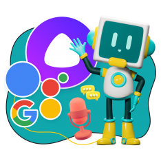 Голосовой помощник Алиса - КИБЕРшкола программирования для детей, компьютерные курсы для школьников, начинающих и подростков - KIBERone г. Верхняя Пышма