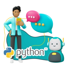 Умный чат-бот на Python на Telegram - КИБЕРшкола программирования для детей, компьютерные курсы для школьников, начинающих и подростков - KIBERone г. Верхняя Пышма
