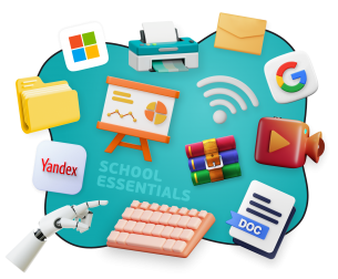 Цифровая база для школьника - КИБЕРшкола программирования для детей, компьютерные курсы для школьников, начинающих и подростков - KIBERone г. Верхняя Пышма